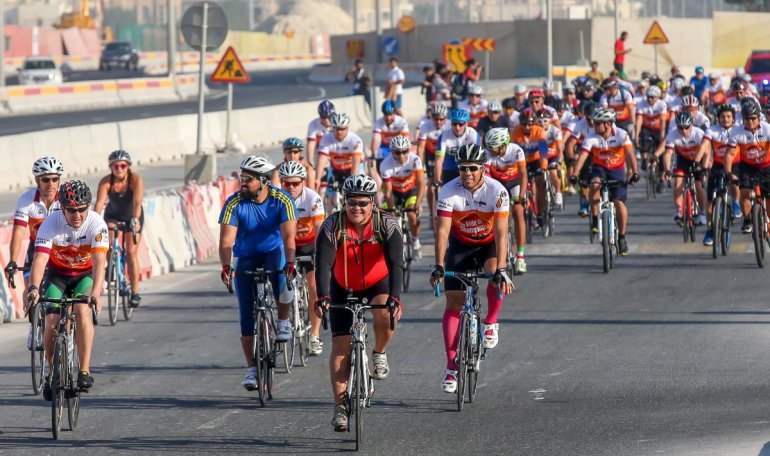 Drive carefully tomorrow .. over 1,000 cyclists to ride on Qatar roads