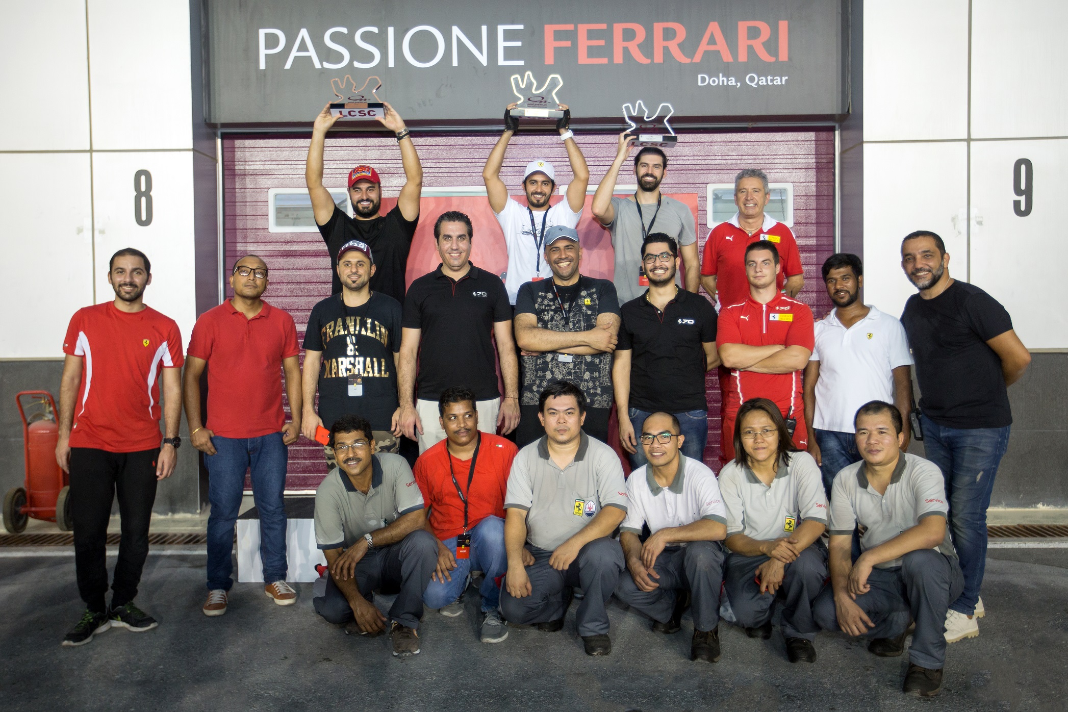 Alfardan Sports Motors celebrates Ferrari racing heritage