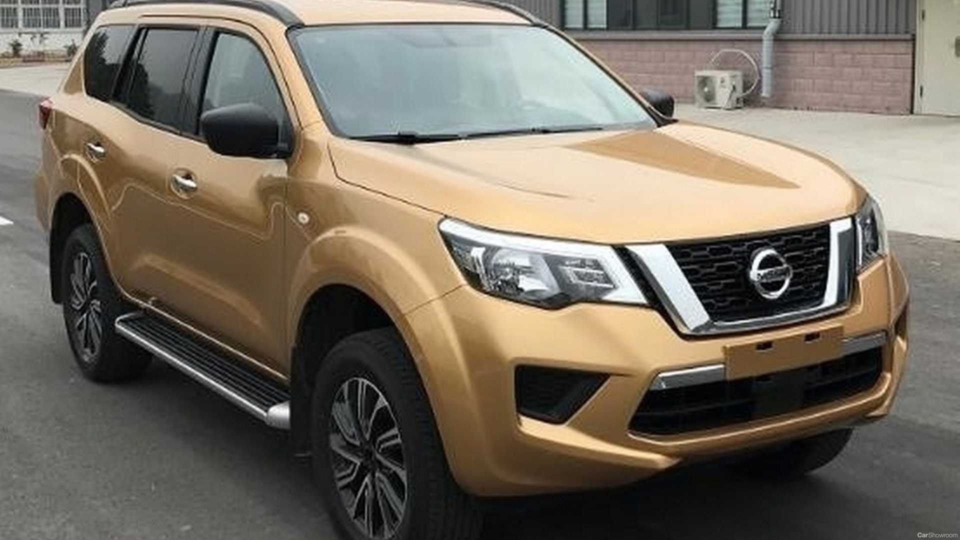 Pictures of the upcoming Nissan Terra 4x4 were leaked by some websites  
