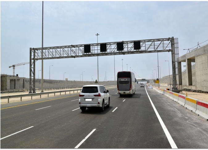 “Ashghal” opens the southern part of Doha Expressway and Hamad Port Road