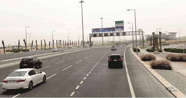 Public Works Authority Opens Bani Hajar Intersection on Khalifah Avenue Road