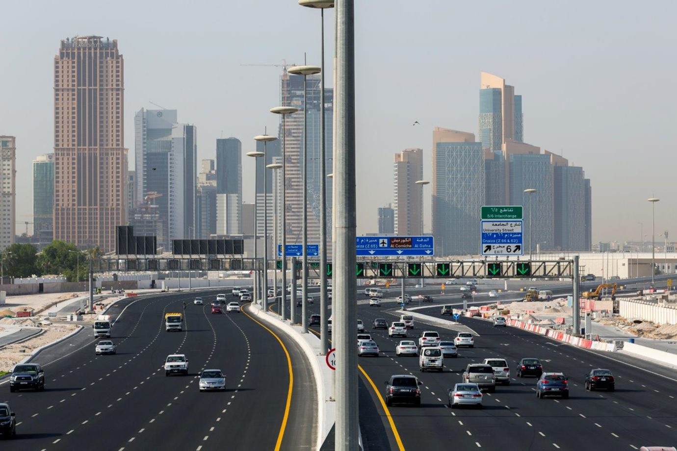 بمناسبة العام الدراسي الجديد أشغال تفتتح العديد من الطرق الجديدة في قطر