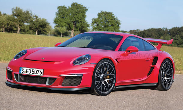 Porsche 911 2020 Appears in its First Driving Test