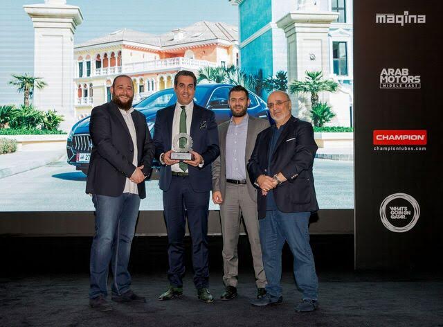 الفردان تحصد جائزة أفضل سيارة سيدان رياضية فاخرة مع سيارة مازيراتي جيبلي