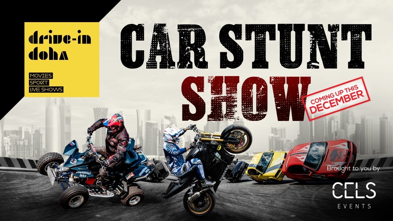 The First Car Stunt Show in Qatar 