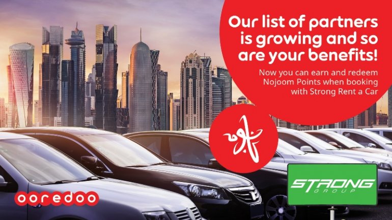Rent a car in Qatar and pay using Nojoom points