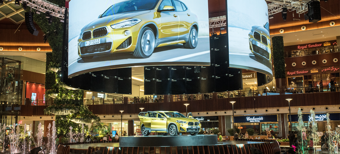 Alfaradan reveals the new BMW X2 in Mall of Qatar