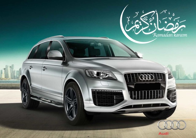 Amazing offer from Q-Auto on Audi cars this Ramadan!