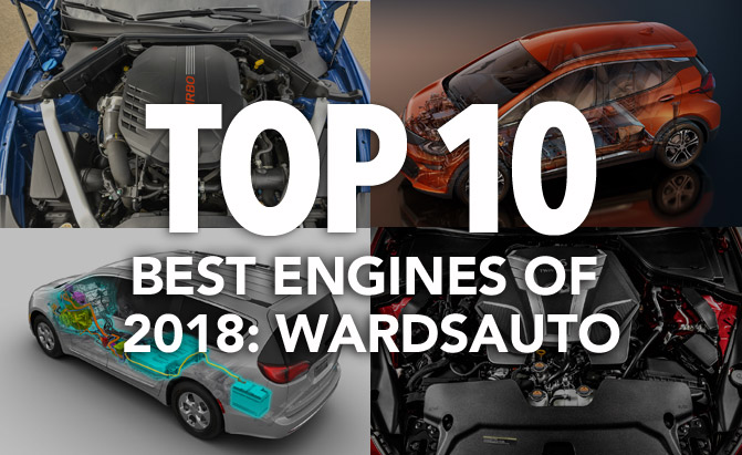 الإعلان عن أفضل 10 محركات لسيارات 2018 من مجلة Wards